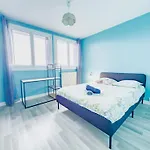 Spacieux T3 Moderne Avec Balcon 6 Pers, Hyper Centre 클레르몽페랑