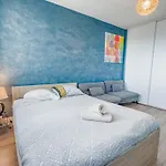 Spacieux T3 Moderne Avec Balcon 6 Pers, Hyper Centre 클레르몽페랑
