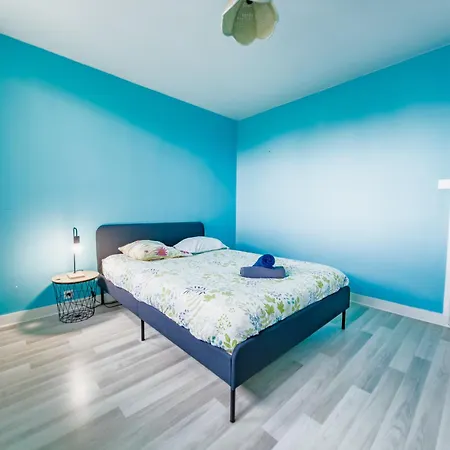 Spacieux T3 Moderne Avec Balcon 6 Pers, Hyper Centre דירה *