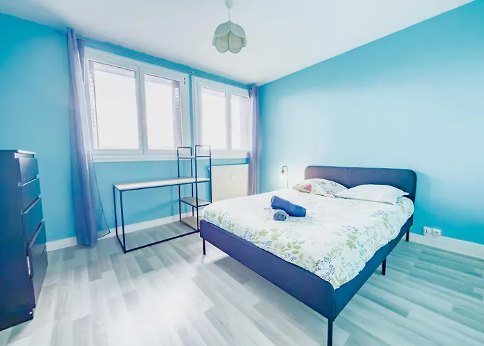 Spacieux T3 Moderne Avec Balcon 6 Pers, Hyper Centre كليرمونت-فيراند